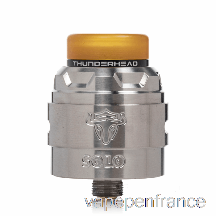 Thunderhead Creations Tauren Solo V1.5 Stylo Vape En Acier Inoxydable RDA 24 Mm